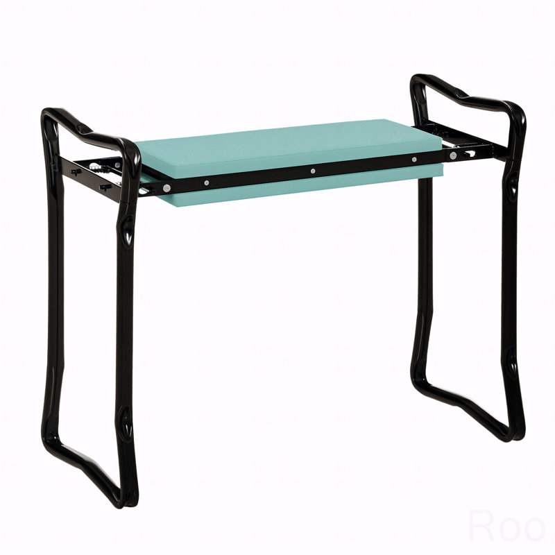 Tabouret pliable rembourré pour l'extérieur