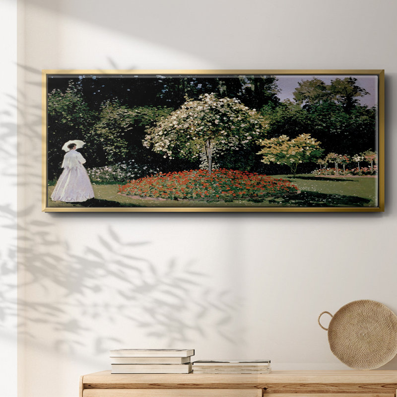Monet - Framed Canvas