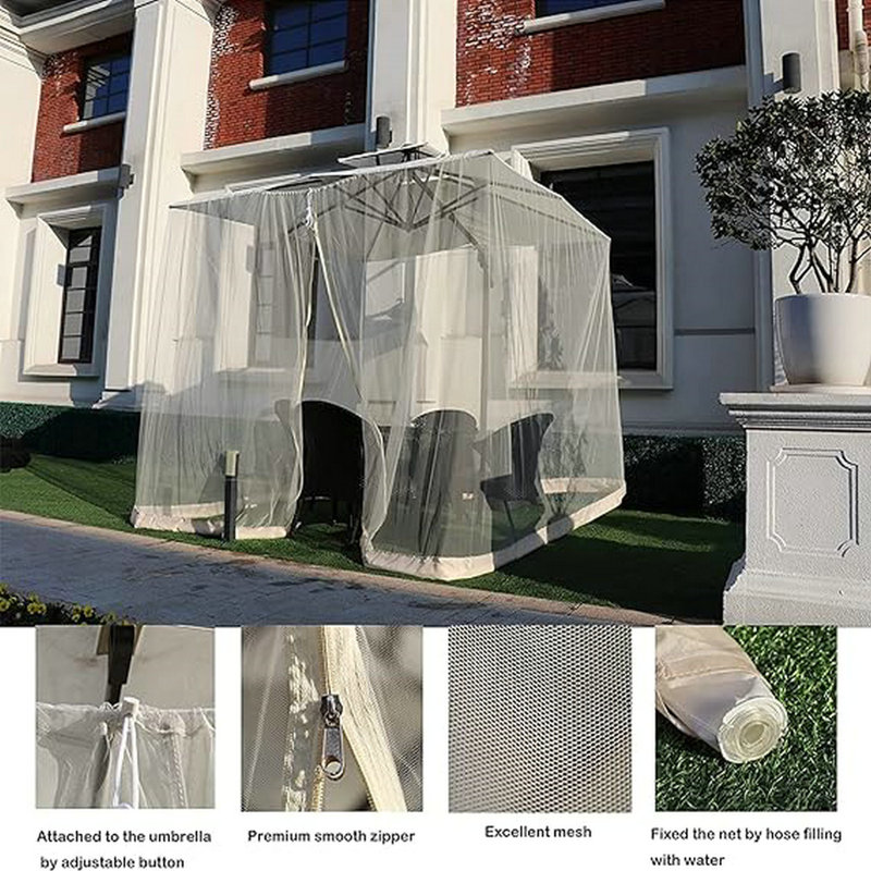 Costyle White Polyester Screen