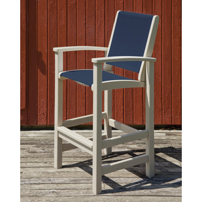 POLYWOOD Coastal Bar Chair