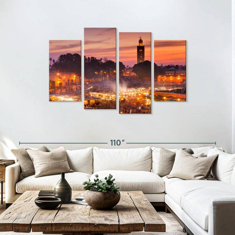Nicci Jemaa El-Fnaa, 48'' H x 75'' W