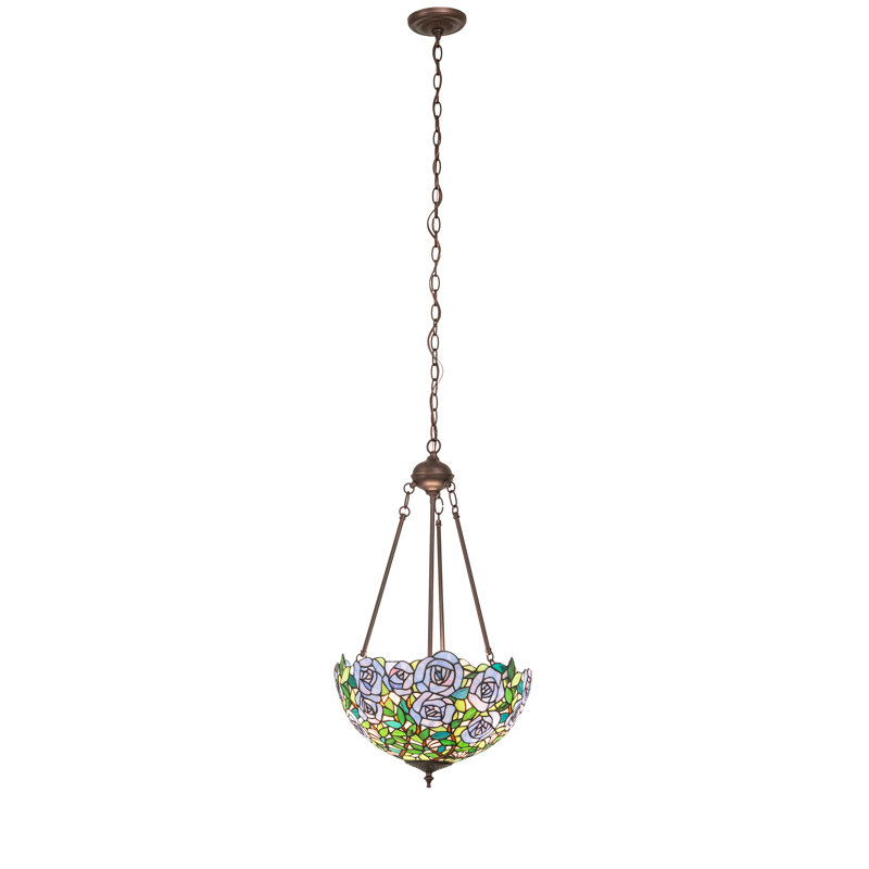 Luminaire suspendu bol 2 lumières Amiiyah