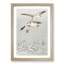 Wild Ducks in Flight by Ohara Koson - Picture Frame Painting Print-55612324-55612326