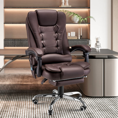 Nola Ergonomic Heated Massage Executive Chair