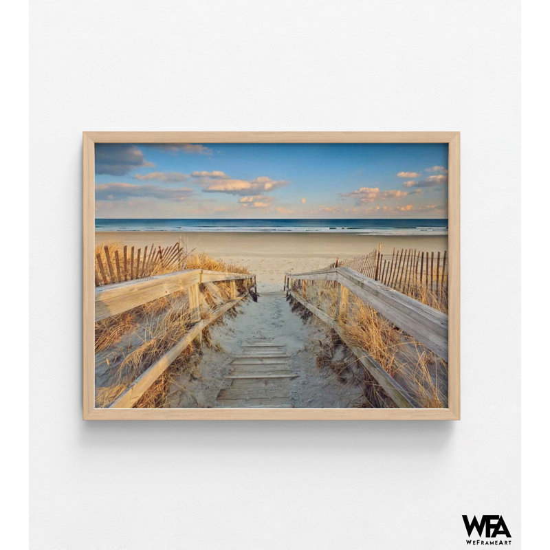 «Waiting For Summer» par Katherine Gendreau, «Relaxing Beach House Decor Idea», affiche d'art mural d'inspiration tropicale