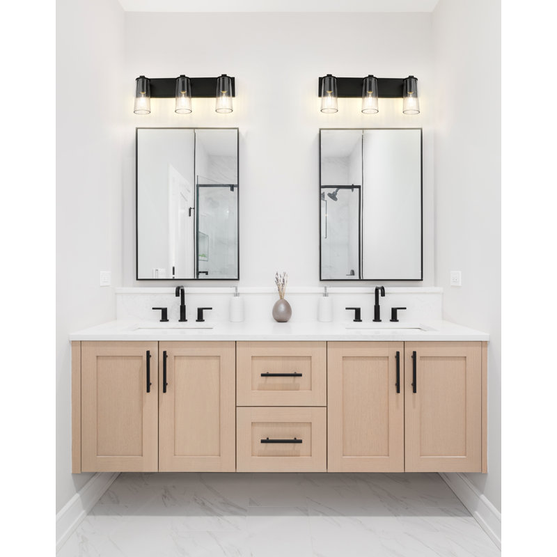 Esma 3 Light Vanity, Matte Black