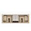 Marigot 72" Double Bathroom Vanity Base Only