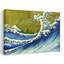 «A Coloured Version of the Big Wave Classic Abstract Coastal Landscape», reproduction d'art mural-133313699