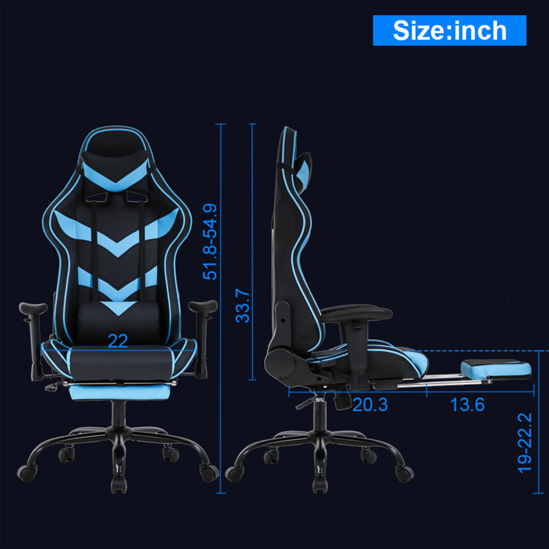 Fauteuil de massage, Bleu
