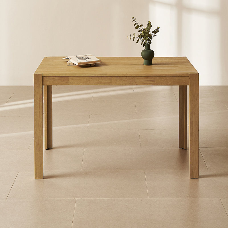 Logan Solid Wood 59" Dining Table, 29.9"H x 59"L x 31.5"W