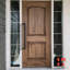 Poignée de porte noire matte à pousser / tirer - Poignée de porte longue contemporaine en acier inoxydable à poussoir pour porte d'entrée en verre-92480076
