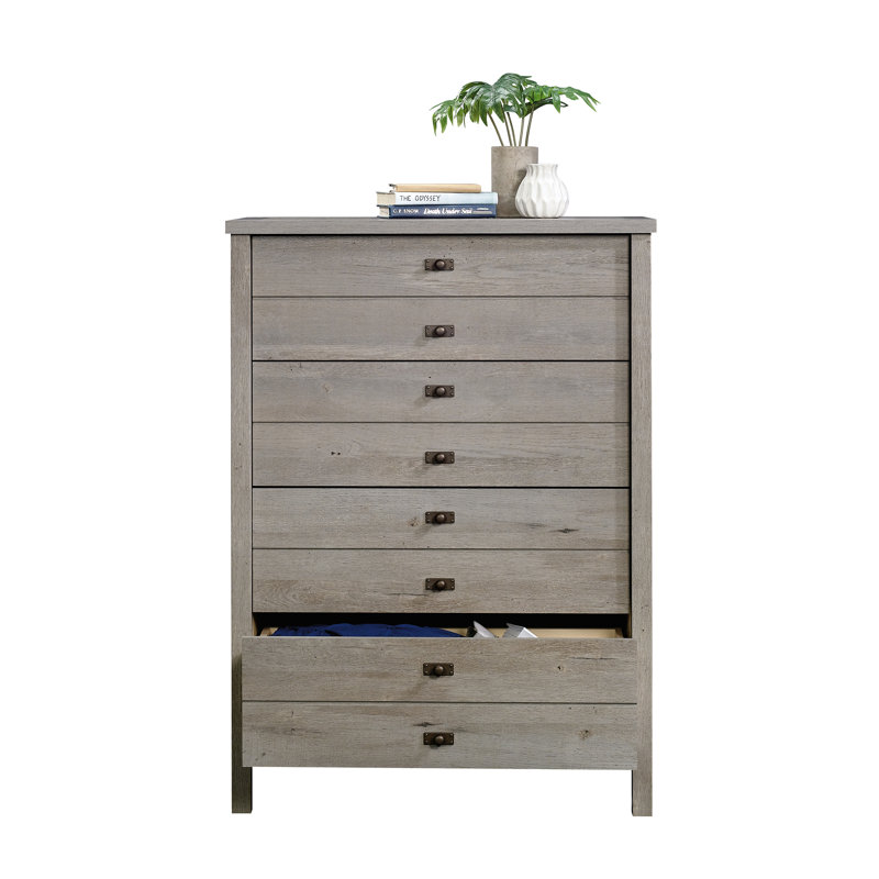 Mukilteo 32.44'' W 4 - Drawer Dresser, Mystic Oak
