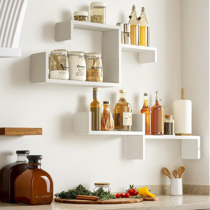 Floating Shelf, White