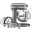 KitchenAid Artisan 6.6L Bowl-Lift Stand Mixer-112691983