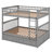 Bunk Bed With Drawers, Convertible Beds-1599344523