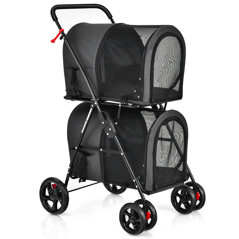 Kaelyn Collapsible Pet Carrier, Black
