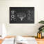 Basketball Patents, reproduction sur toile-619166225