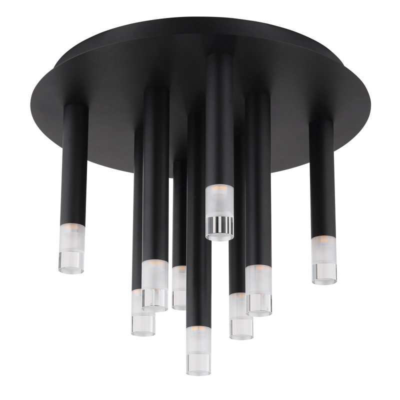Daviti Flush Mount, Brushed nickel
