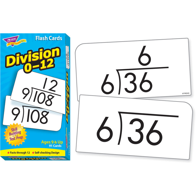 Math Flash Cards Division