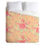 Ensemble de housse de couette en microfibre rose / orange-71050508-71050507