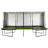 Machrus Upper Bounce - Mega 10' X 17' Gymnastics Style, Rectangular Trampoline - Green/Black