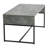 Avak Wrap Rectangular Coffee Table Wood Grain and Metal-66603441