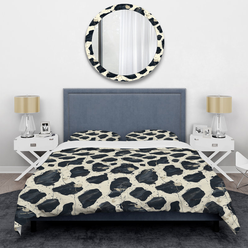 Ensemble de housse de couette Glam, Housse de couette simple + 2 taies décoratives st