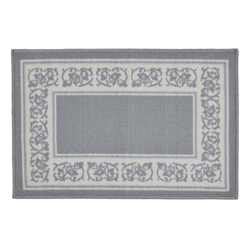 Garibull FLORAL BORDER, Rectangle 1 pi 8 po x 2 pi 6 po