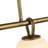4-Light Linear Island Pendant - Legacy Brass
