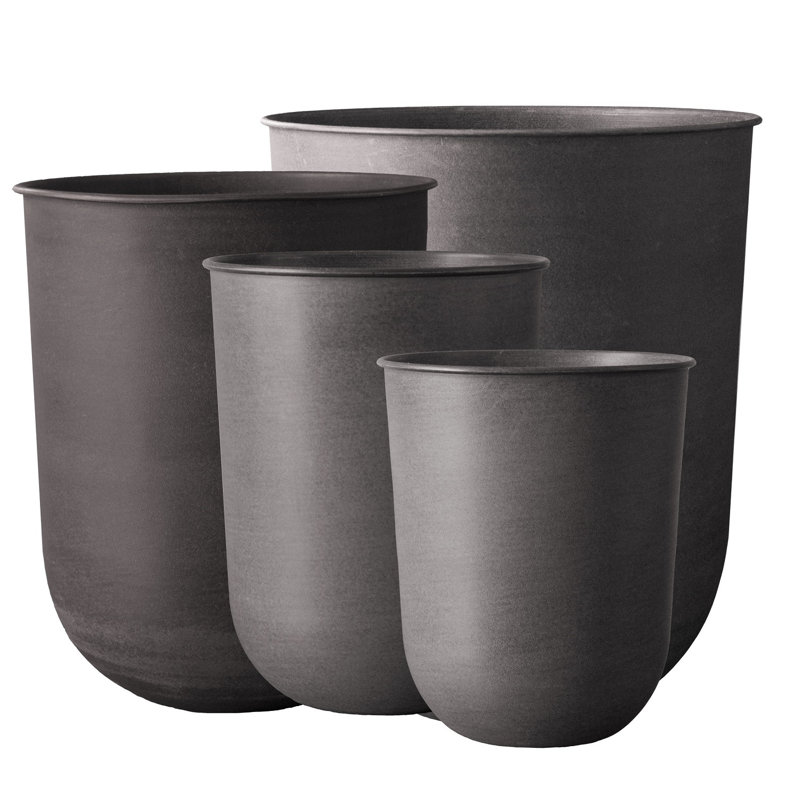 Out 4 - Ensemble de vases de table, Brun, H 23,62 po x l 8 po x P 5 po, 4
