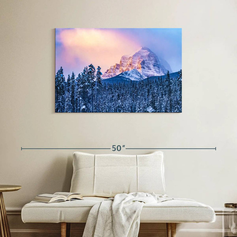 Alvord Banff Snow Mountain, H 26 po x l 39 po