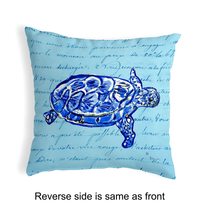 Outdoor Reversible Throw Pillow