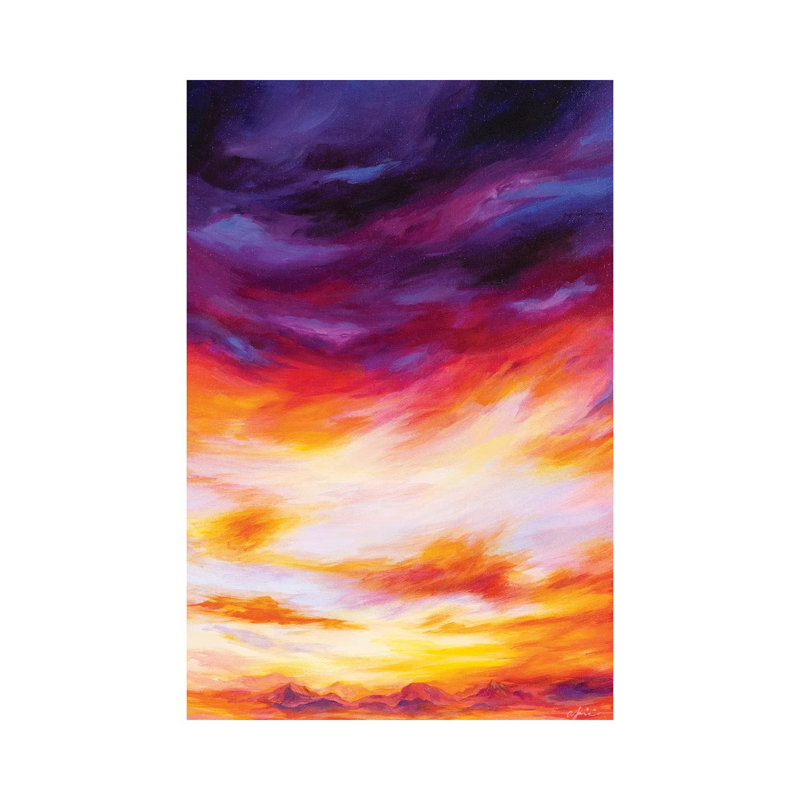 The Range - Wrapped Canvas Painting, 45.72cm H x 30.48cm W
