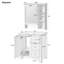 Meuble-lavabo de 30 pouces avec lavabo-730484116