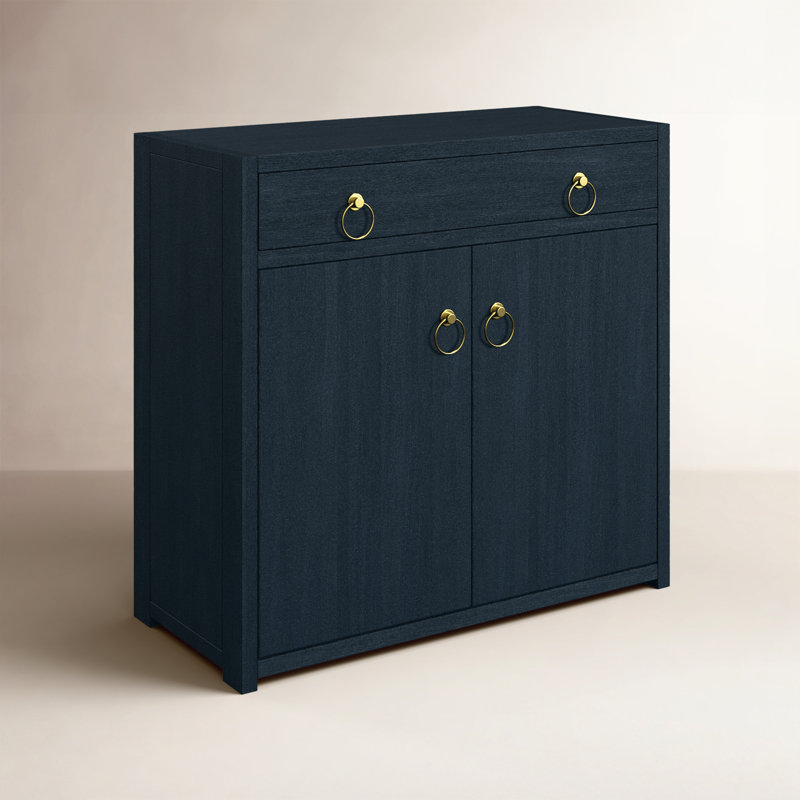 Elin Door Accent Cabinet, Navy Blue