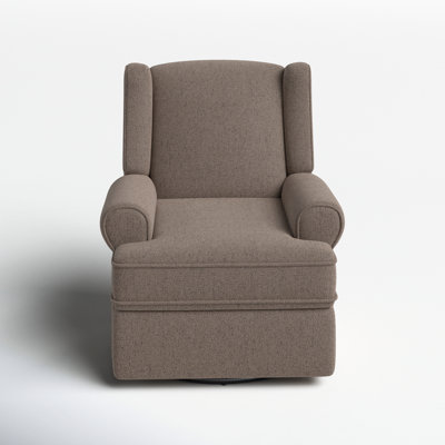 Claudina 33"" Wide Manual Glider Wing Chair Recliner -  Birch Lane™, C9B9678C7D0A44CCB4AE057F667BB460