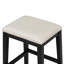 Ensemble de tables de bar en bois massif et en panneau de fibres à densité moyenne avec 4 tabourets rembourrés-1423677190-1423677192-1423677195