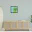 Ananas tropical sur fond bleu-844932240-844932243