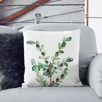 Floral Square Cushion