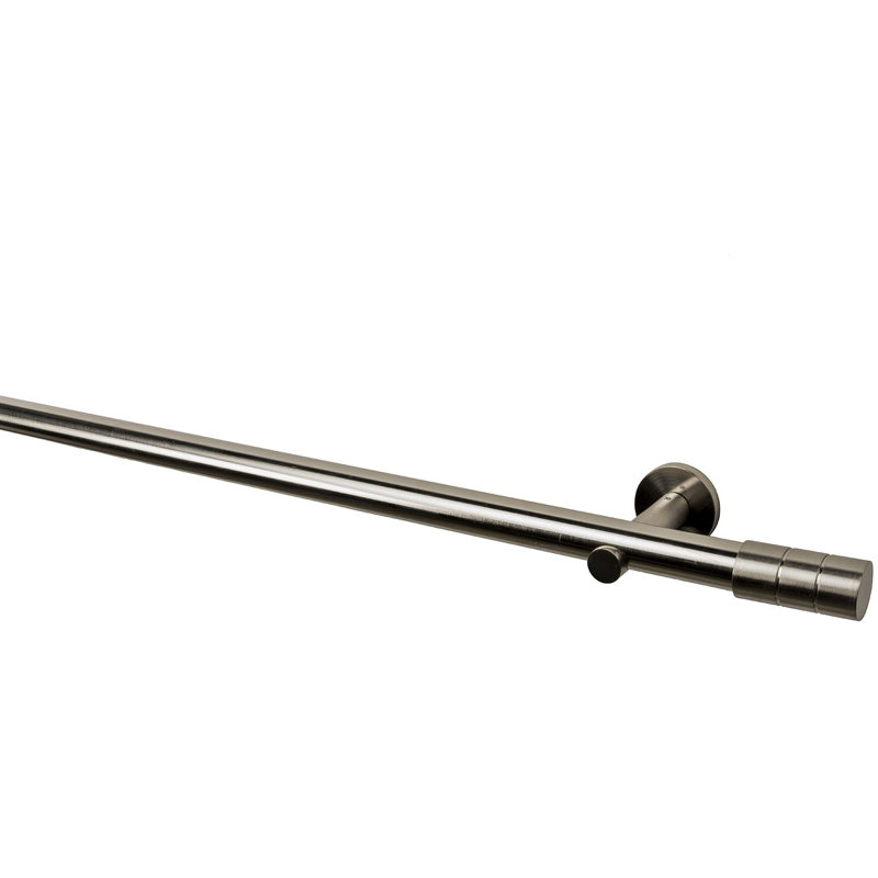 Tringle à rideaux simple 95 po Angeleta, H 1,10 po x l 63,00 po x P 2,00 po, 1.1"