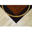 Tapis de zone brun/crème abstract Mccampbell-31653850
