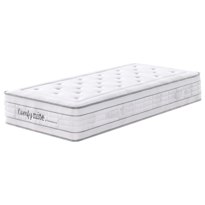 Lyra Pocket Sprung Luxury Quilted Mattress Medium Firm, Single (3')