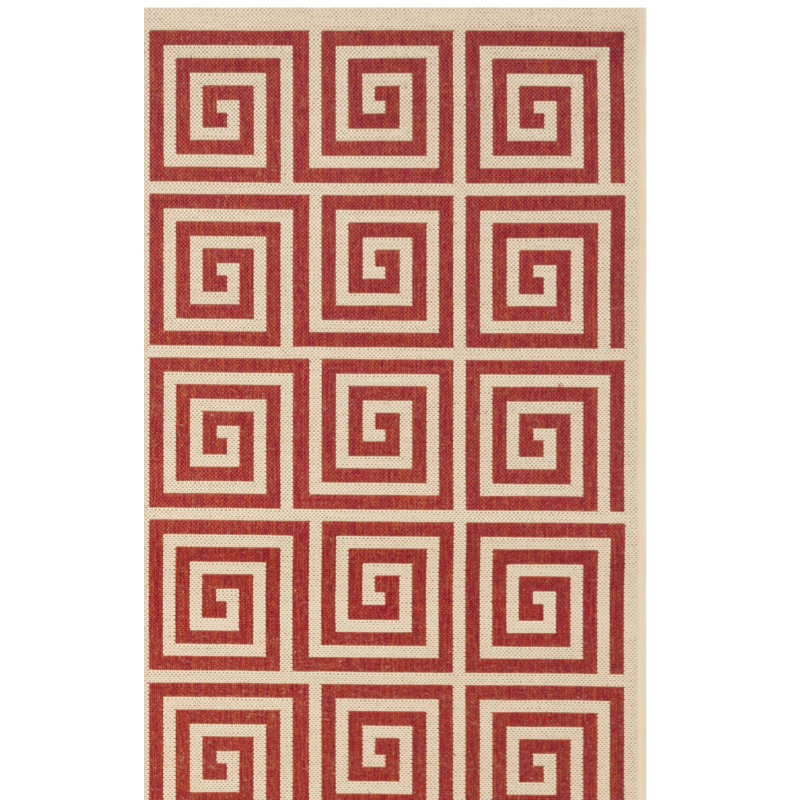 Gowanus 100 Performance Geometric Indoor/Outdoor Area Rug, Runner 2'2" X 8'
