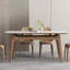 Combinaison de table et de chaise simplifiée