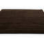 Tapis brun uni en laine tissé à la main Tieg 9 pi x 12 pi-856788500