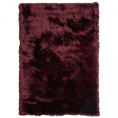 Baum Handmade Shag Purple Rug