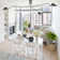 Ibraheim 3 - Light Dimmable Sputnik Modern Linear Chandelier