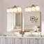 Medieval-Inspired Opal Glass Vanity Light – Vintage Iron Frame & Warm Ambiance-1888342877-1891138679