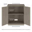 2 - Door Rectangle Accent Cabinet-357420703