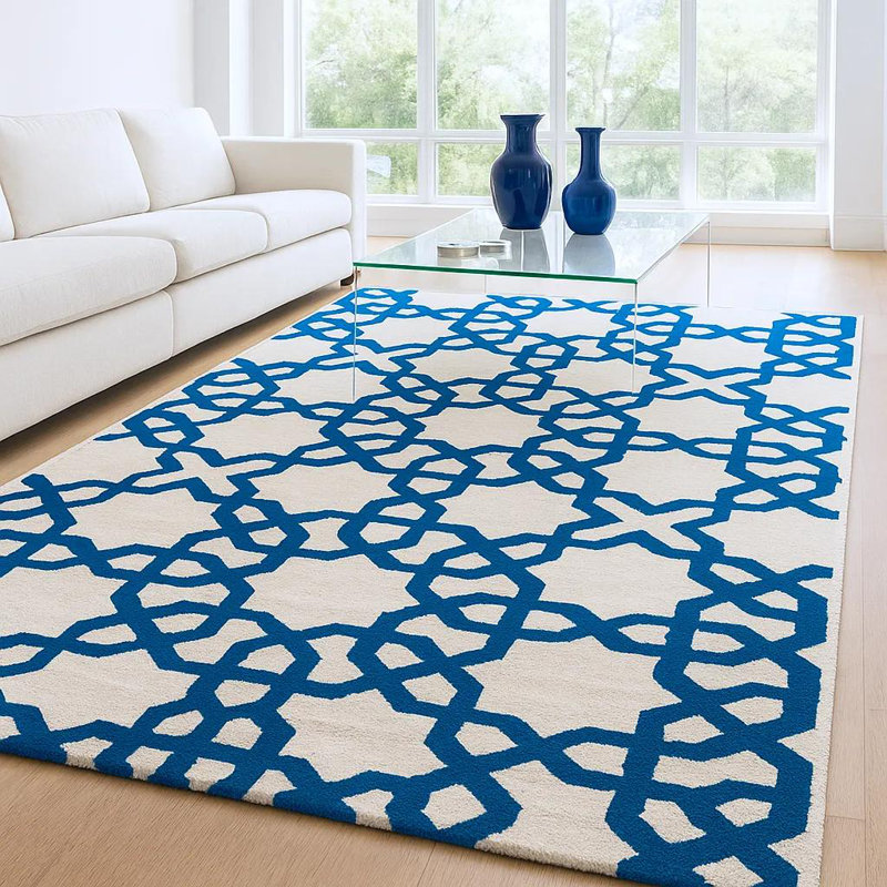 Tapis marocain en laine touffeté à la main Acworth Authentic, 5 pi x 7 pi